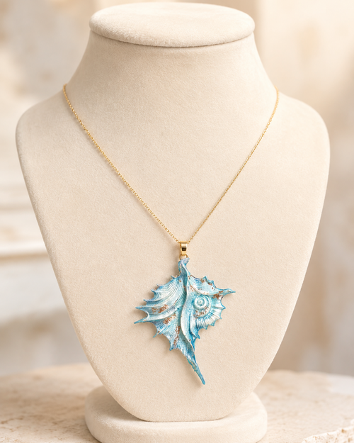 Collana boho donna, fatto a mano, MUREX LADY – Collezione I Tesori del Mare, gioielli donna, collana made in Italy