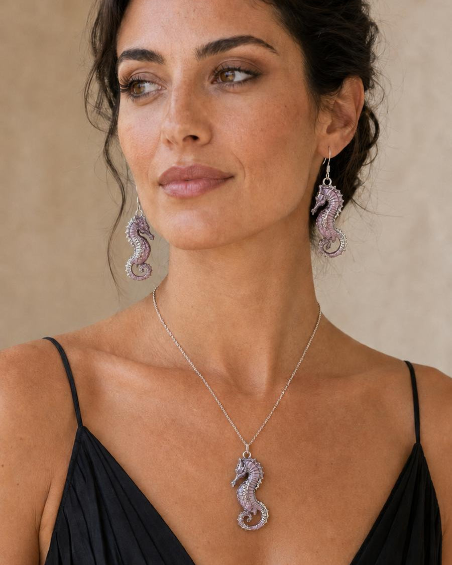 Collana boho donna, Parure donna fatto a mano, SEA PRINCE – Collezione I Tesori del Mare, gioielli per donna